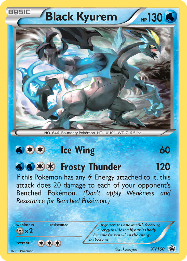 Kyurem Noir (XY160) [XY: Promo Black Star]