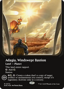 Adagia, Bastion balayé par les vents (sans bordure) (Feuille galaxie) [Bord de l'éternité]