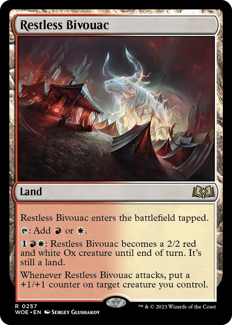 Bivouac agité [Les friches d'Eldraine]