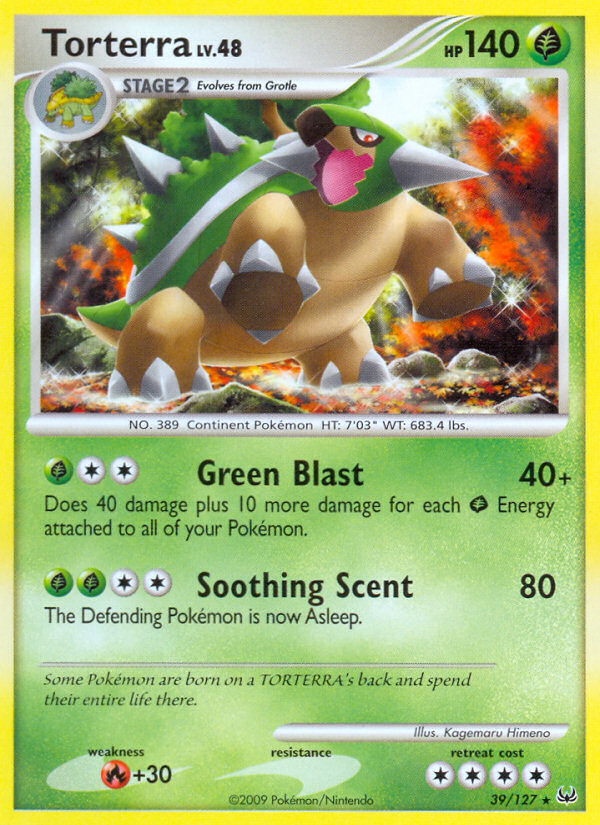 Torterra (39/127) [Platine : Set de Base]