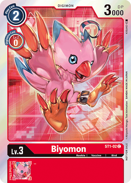 Biyomon [ST1-02] (Paquete de evento) [Mazo de inicio: Promos de Gaia Red]