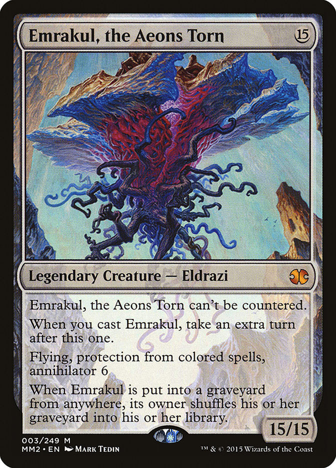 Emrakul, la Ruina de los Eones [Modern Masters 2015]
