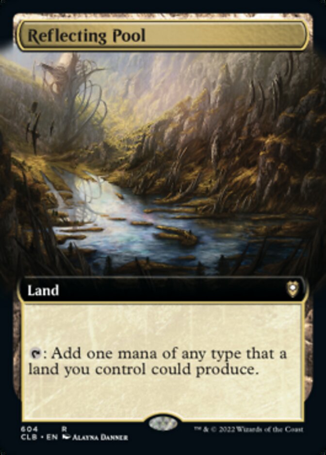 Bassin réfléchissant (Extended Art) [Commander Legends: Battle for Baldur's Gate]