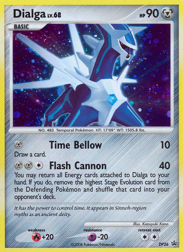 Dialga (DP26) [Diamant & Perle : Cartes promo Black Star]