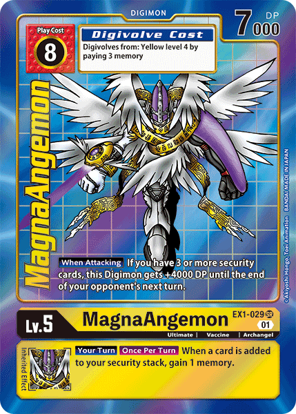 MagnaAngemon [EX1-029] (Arte Alternativo) [Colección Clásica]