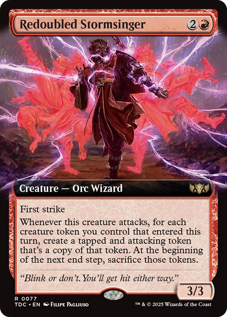Redoubleur de chantorage (Extended Art) [Tarkir: Commander de Dracorage]
