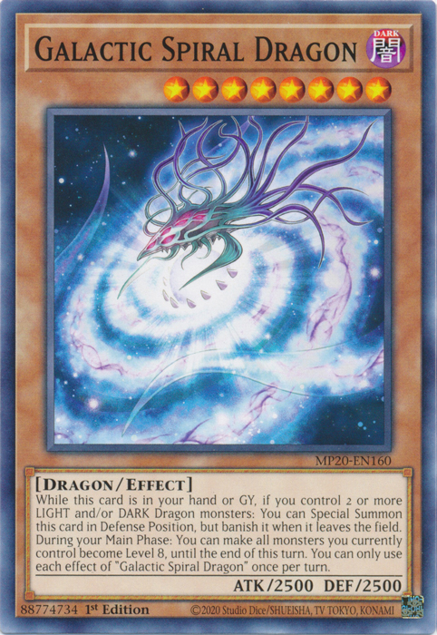 Dragon Spirale Galactique [MP20-FR160] Commune