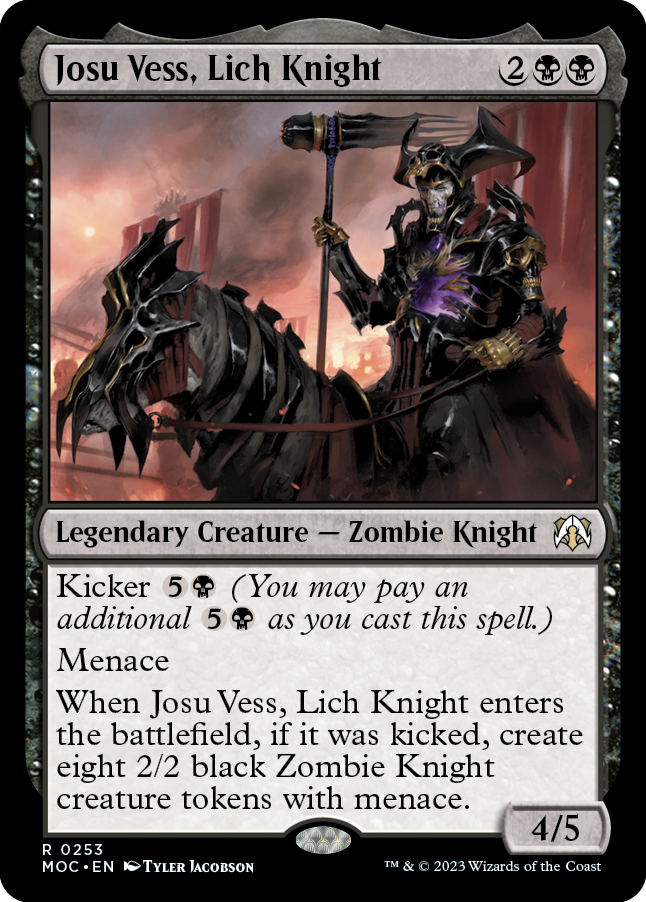 Josu Vess, chevalier liche [Commandant de l'Ère de la machine]