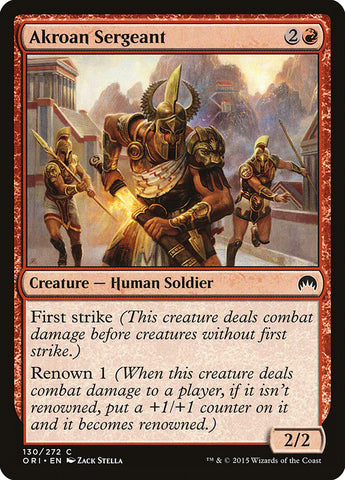Sargento acroano [Magic Orígenes]