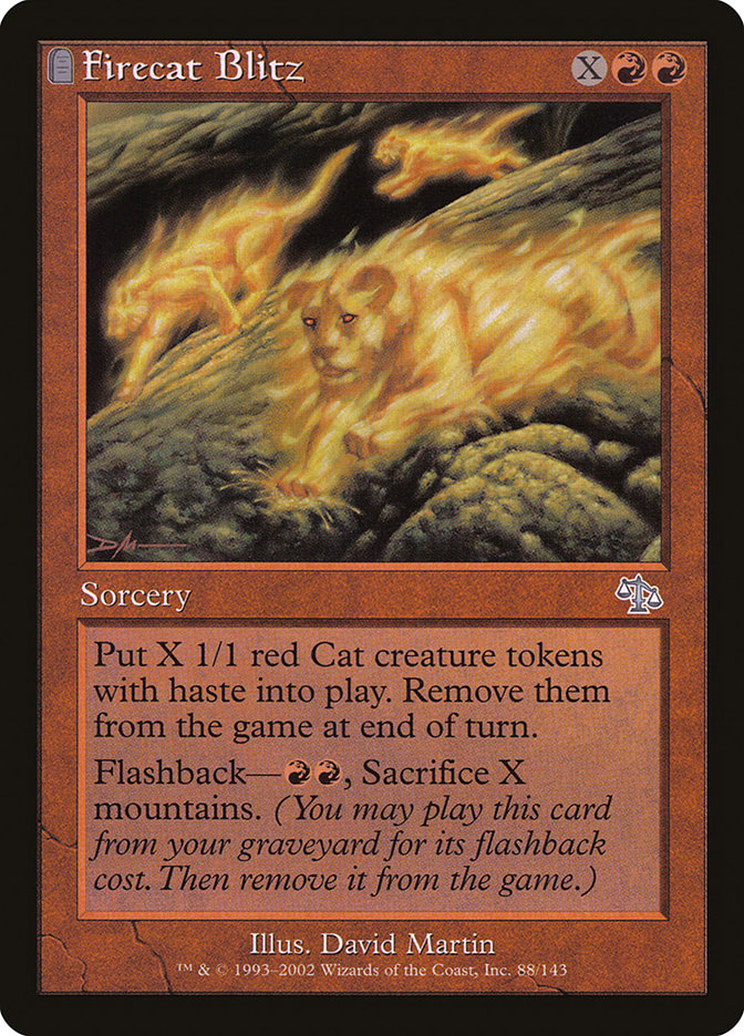 Félin de feu Blitz [Jugement]