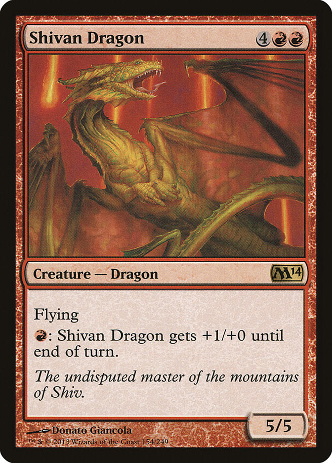 Dragon shivân [Magic 2014]