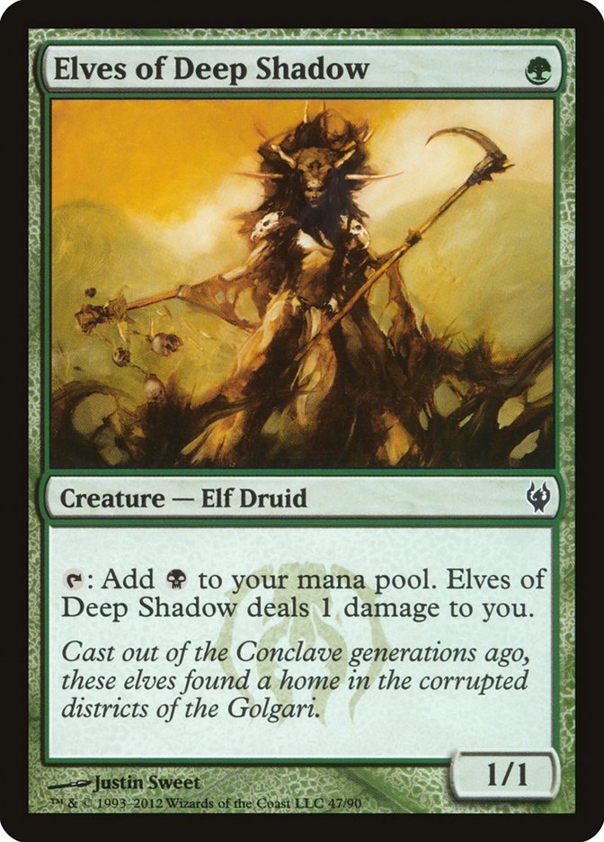 Elfes de l'ombre profonde [Duel Decks: Izzet vs. Golgari]