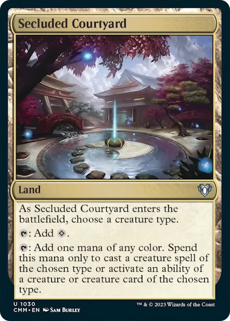 Cour paisible [Commander Masters]