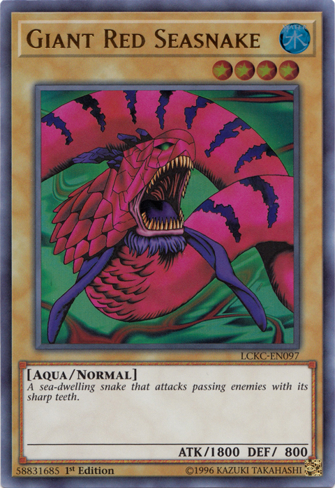 Serpent de Mer Rouge Géant [LCKC-FR097] Ultra Rare