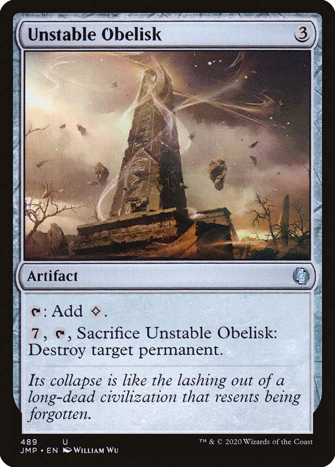 Obélisque instable [Jumpstart]