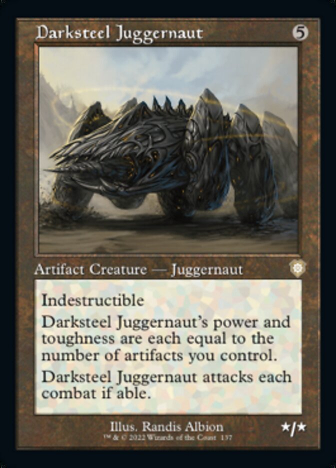 Juggernaut de laïacier (Rétro) [Commandant Les Frères de l'Acier]