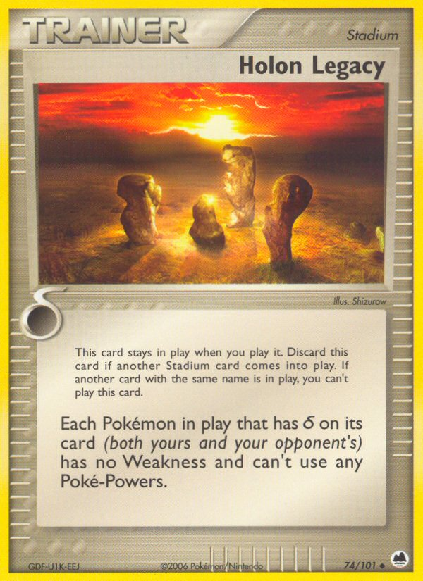 Holon Legacy (74/101) [EX: Deoxys]
