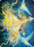 Carte d'illustration Esprit béni des hérons (Signature estampée or) [Série d'illustrations Innistrad: Vœu de sang]