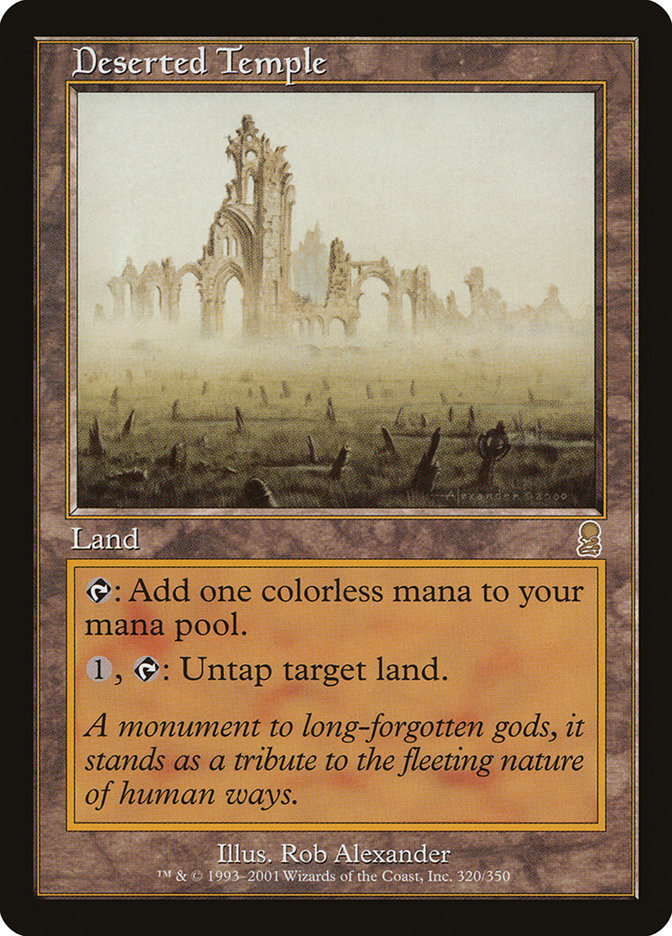 Temple désert [Odyssey]