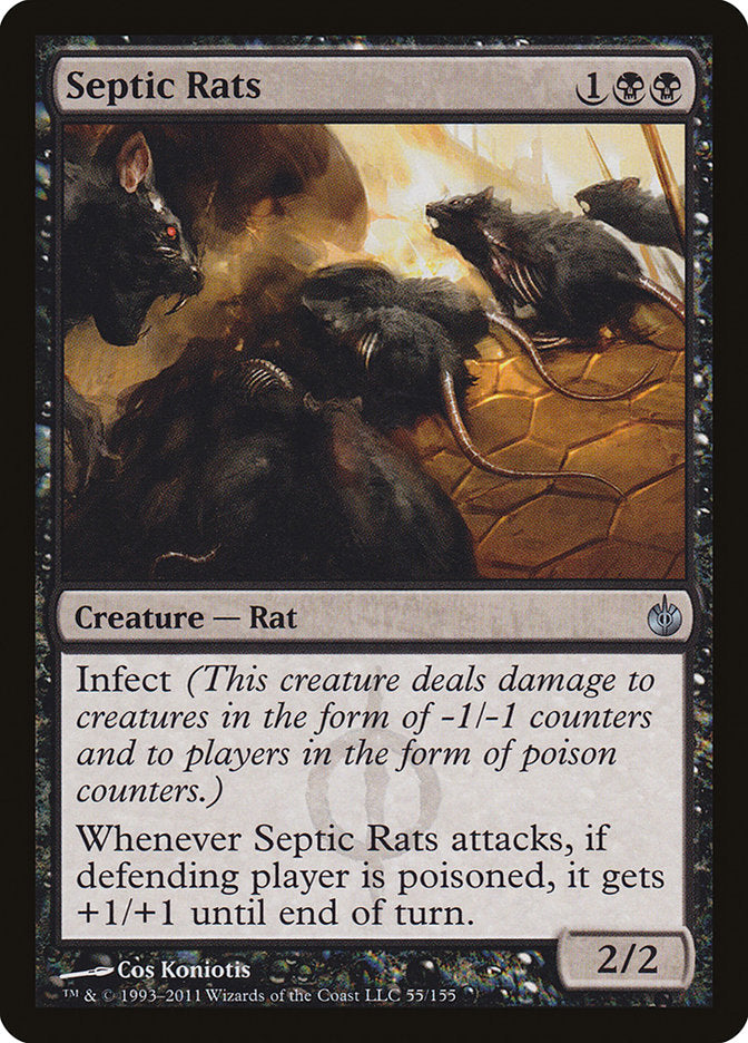 Rats septiques [Mirrodin assiégé]