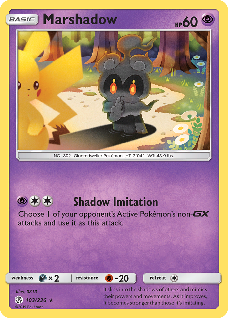 Marshadow (103/236) [Soleil et Lune : Éclipse Cosmique]