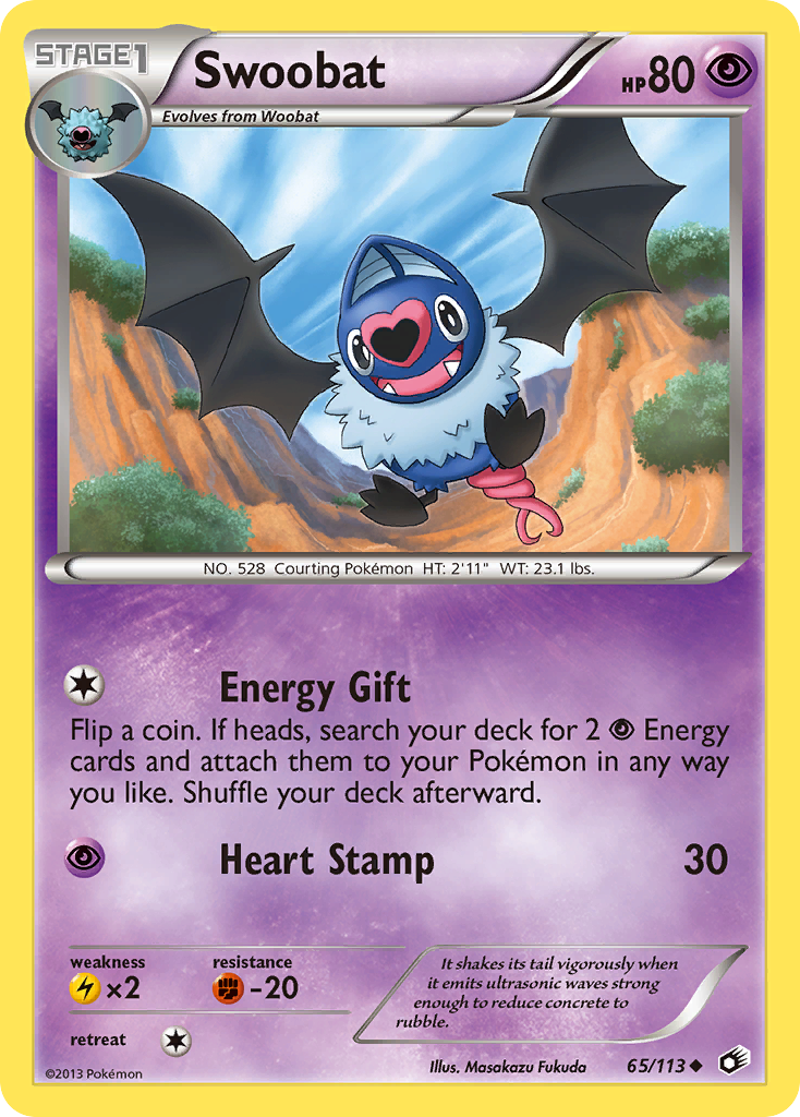 Swoobat (65/113) [Negro y Blanco: Tesoros Legendarios]