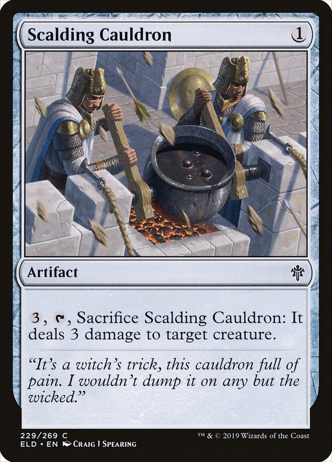 Caldero hirviente [Trono de Eldraine]