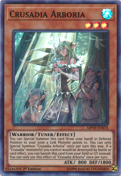 Crusadia Arboria [MP19-EN078] Super Rara
