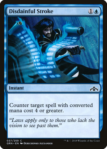 Trazo desdeñoso [Gremios de Ravnica]