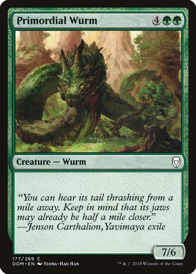 Wurm primordial [Dominaria]