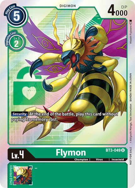 Flymon [BT3-049] (Promo de compra de caja) [Promos de refuerzo especial Ver.1.5 de lanzamiento]