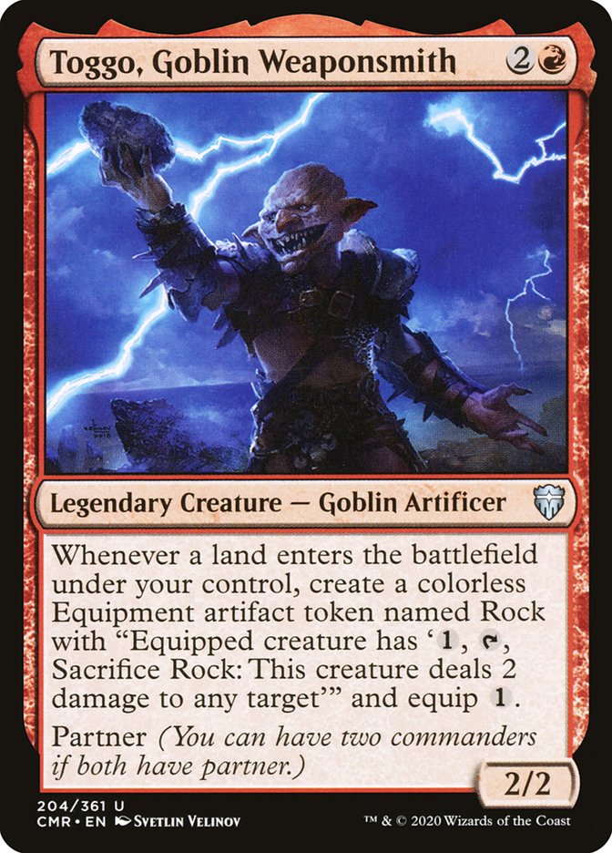 Toggo, armero goblin [Commander Legends]