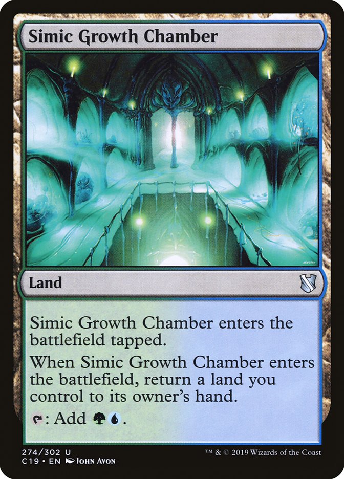 Chambre de croissance simic [Commander 2019]