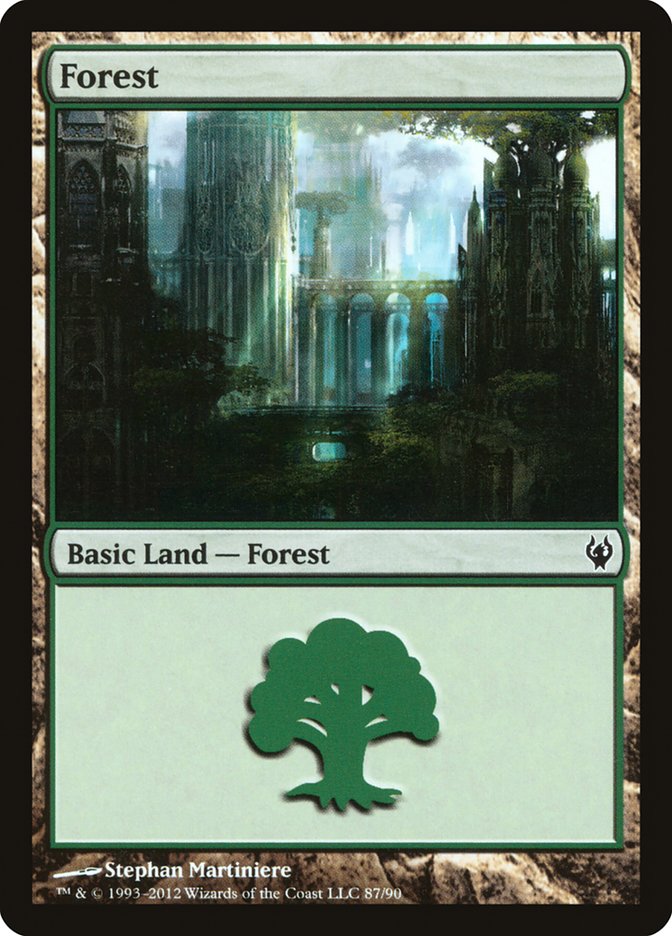 Bosque (87) [Duel Decks: Izzet vs. Golgari]