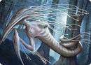 Carte artistique du Slivoïde Tissage de mana [Série artistique Commander Masters]