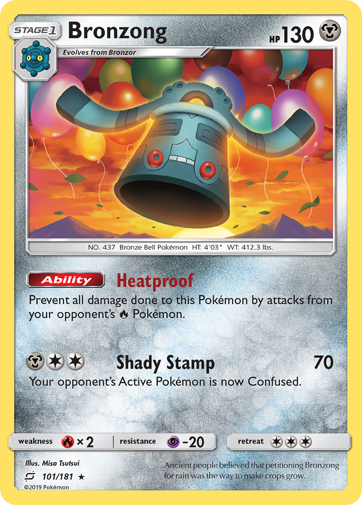 Bronzong (101/181) [Soleil et Lune : Duo de Choc]