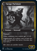 Niña de la Manada // Compañera salvaje de la manada [Innistrad: Doble función]