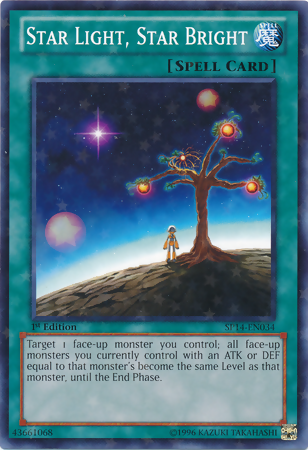 Lumière Étoile, Étoile Brillante [SP14-FR034] Starfoil Rare