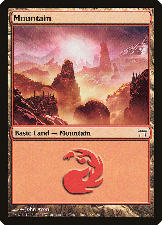 Montagne (300) [Champions de Kamigawa]