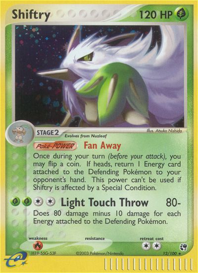Shiftry (12/100) [EX: Tormenta de Arena]