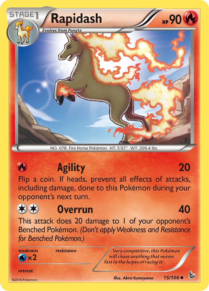 Galopa (15/106) [XY: Feu Glacial]