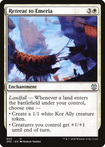 Retirada a Emeria [Zendikar Rising Commander]