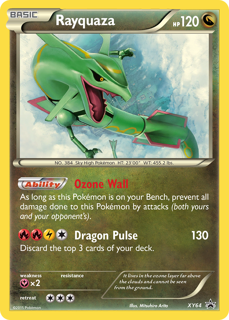 Rayquaza (XY64) [XY: Promo Étoile Noire]