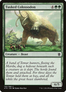 Colosodonte con Colmillos [Khans of Tarkir]