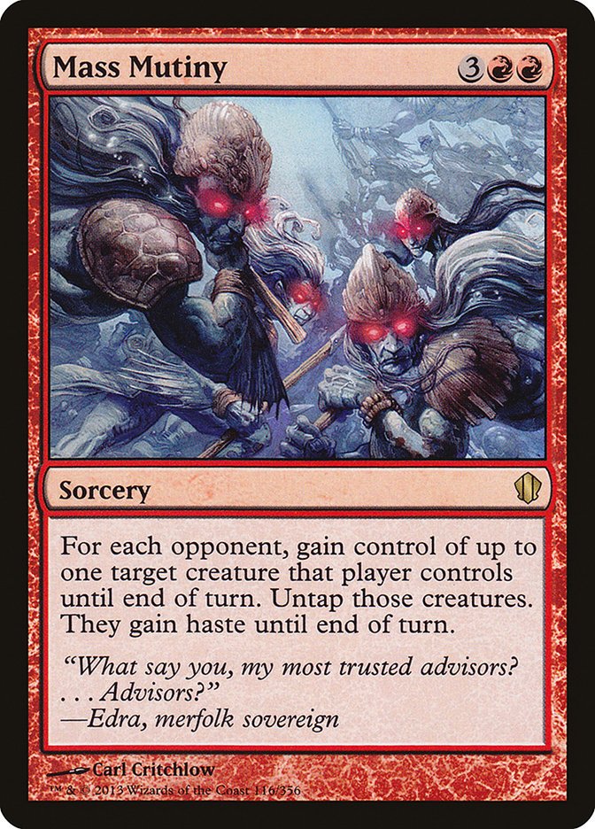 Motín en masa [Commander 2013]