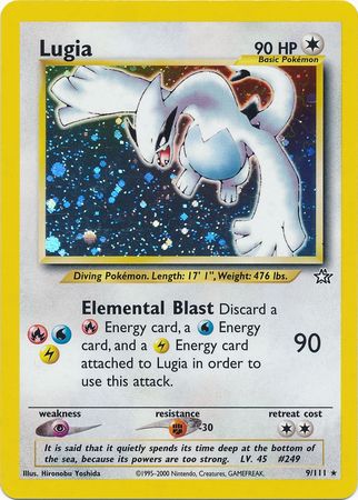 Lugia (9/111) [Neo Genesis Illimité]