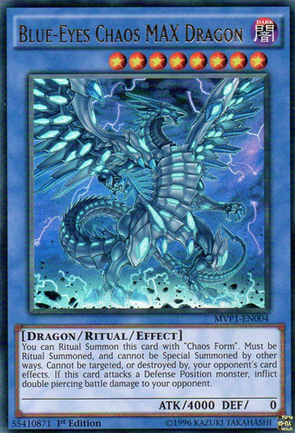 Dragon Chaos MAX aux Yeux Bleus [MVP1-FR004] Ultra Rare