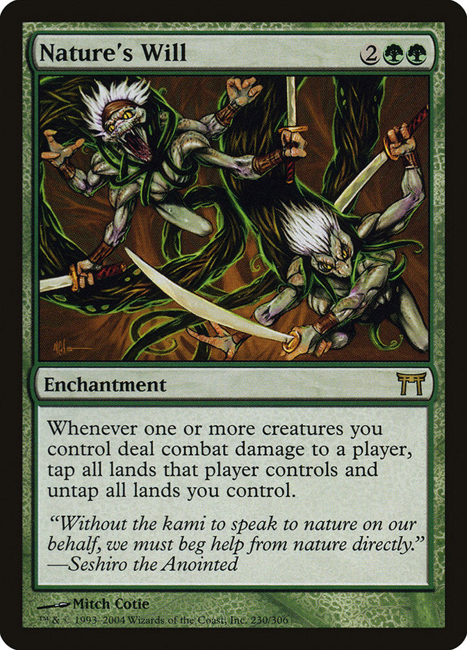 Volonté de la Nature [Champions de Kamigawa]