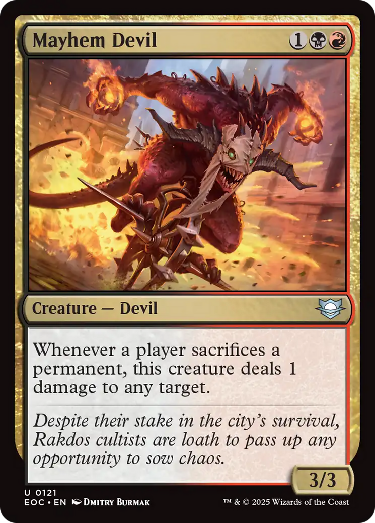 Diable du chaos [Commanderie du bord des éternités]