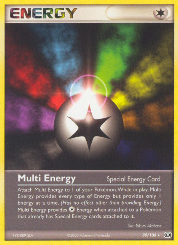 Multi Énergie (89/106) [EX : Émeraude]